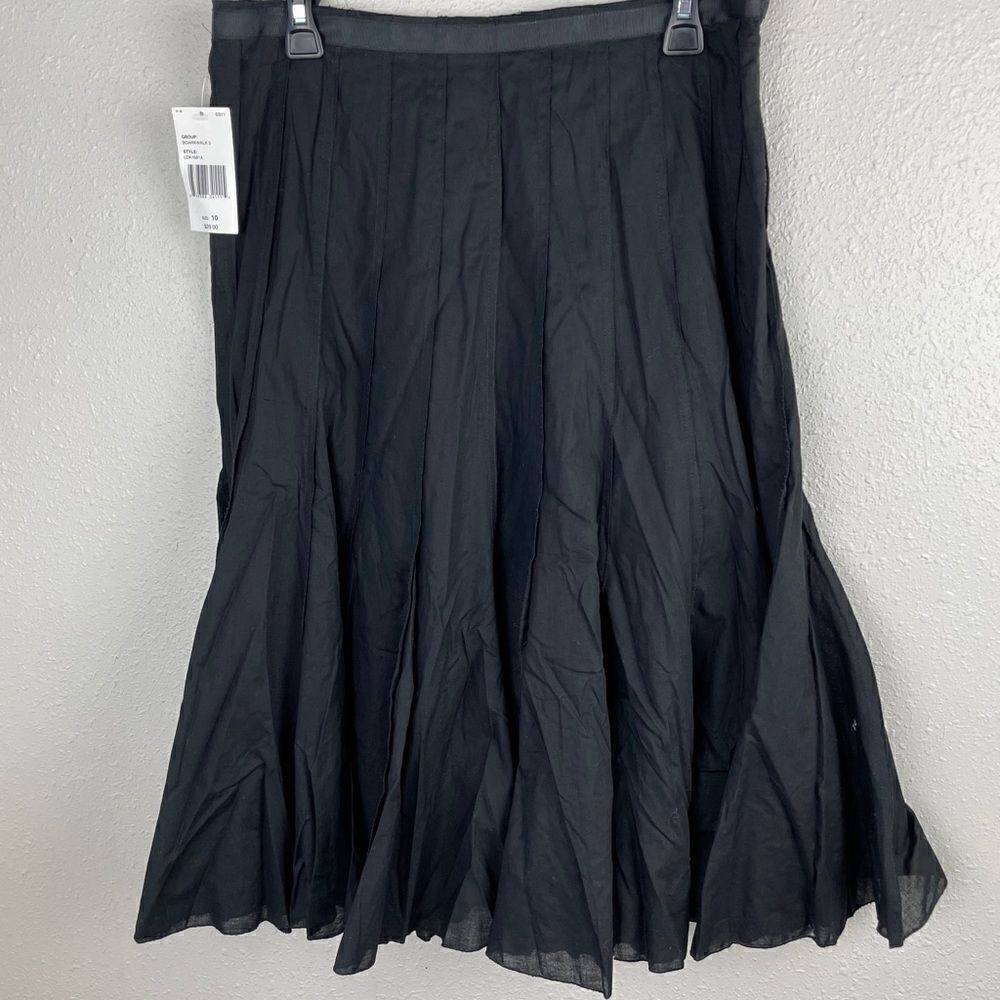 NWT Luciano Dante Black Skirt Size 10